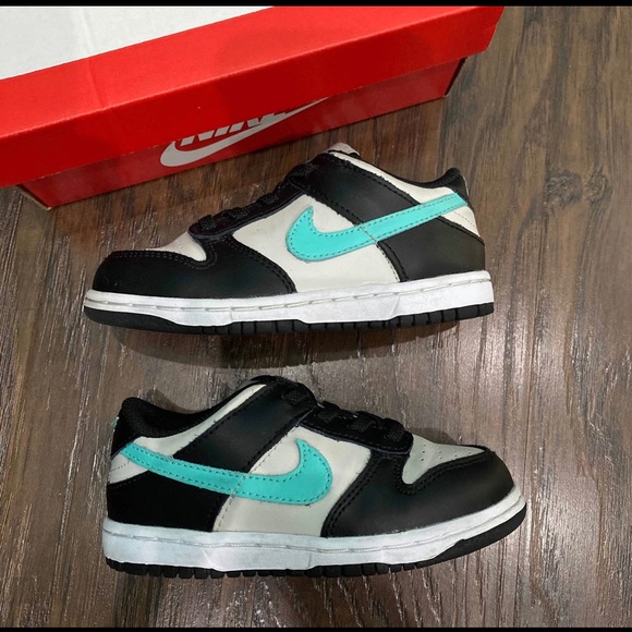 used NIKE DUNK LOW TD TIFFANY size 9c - Picture 1 of 10